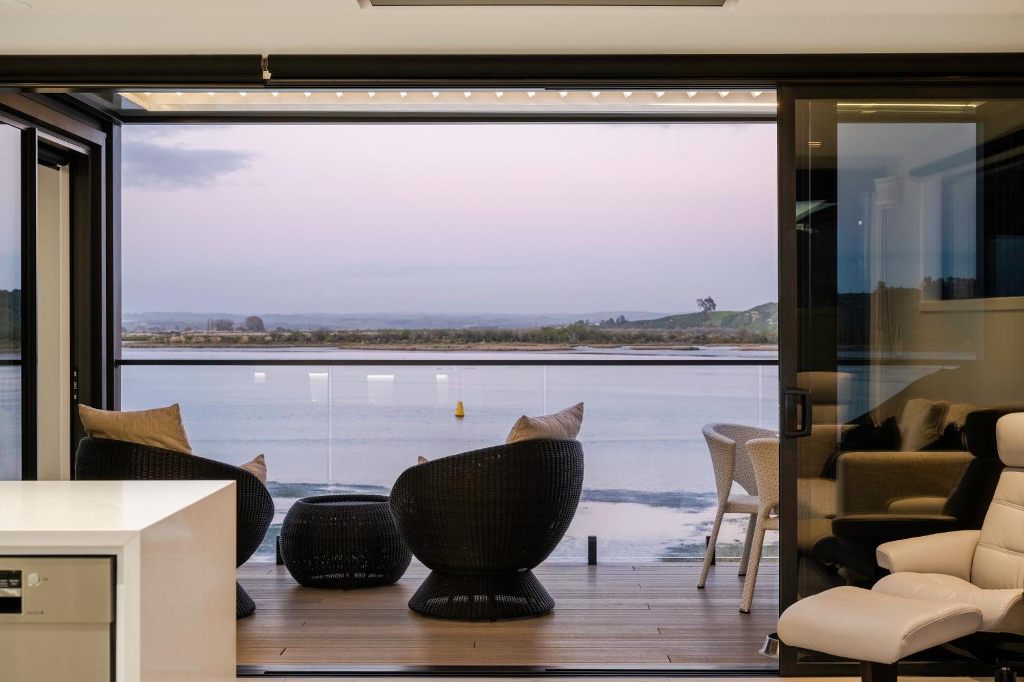 Pukehina Estuary Sunset Views Townhouse & Studio Zewnętrze zdjęcie