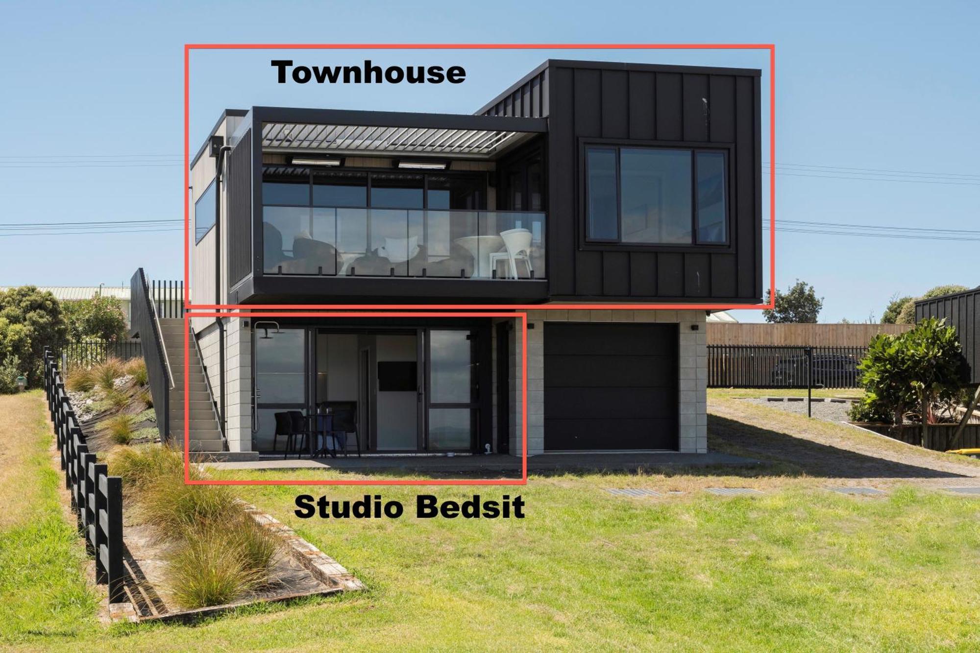Pukehina Estuary Sunset Views Townhouse & Studio Zewnętrze zdjęcie